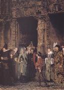 Leaving Church in the Fifteenth Century (mk23)